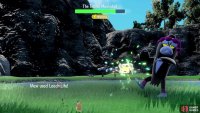 Defeat Munkidori; any level 100 Pokémon with  Poison, Dark or Ground-type moves will do the job.