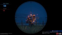 three headshots to the left and a smart bomb to the right robot will see you through here.
