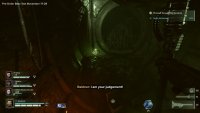 One of the first Magistrati Oubliette Grimoire Locations is to the back of the catwalk at the entrance of the second sewer area.