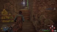 knock the crate down and leap across for the third.