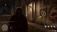 There is a Demiguise statue locked away in the Bell Tower portrait corridor.