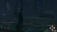 Hit the orb and look right to find a platform to leap to