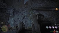To begin climbing the battlement in Hogwarts Legacy, you need to head over to the scaffolding on the ground.