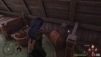 to find the collection chest sitting at the end of the bed.