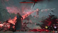 The fire breath attack can be tough to dodge if you roll the wrong way. 