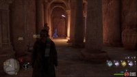 There’s a flying book at the back of the Egypt room.