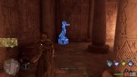 This statue isn’t quite Egyptian.