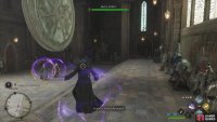 If enemies use advanced magics on you, quickly hit the button prompt to escape.