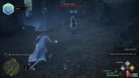 Casting !Disillusionment will allow you to sneak up on enemies, as long as you approach from behind.