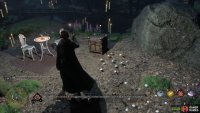Follow the candles into the Forbidden Forest to complete the Ghost of Our Love quest in Hogwarts Legacy.