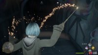 Cast Revelio at any time to send out a pulse of magical energy,