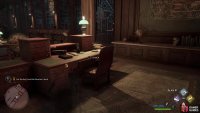 and when she moves away, sneak over to her desk and steal the key.