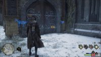 Find the Thestral stable on the south side of the North Exit Gate. There is a  locked butcher room that feeds the animals.