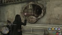 Cast Lumos in front of the mirror to reveal the location of the moth.