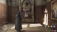 Cast Revelio in front of the portrait to reveal the page.