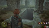 The entrance to the Treasure Vault, at the bottom of the stairs.