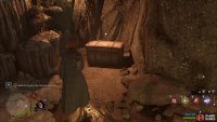 You’ll find the chest at the end of the cave.