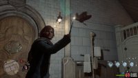 Keep Lumos casted to bring the moth with you.