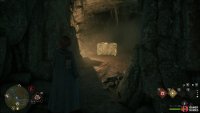 You’ll find the chest at the end of the cave.