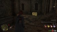 The chest can be found at the end of the cave.