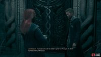 then speak to Ominis so he opens the door. 