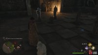 Place it across from the mage and use the transformation spell.