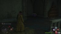 The second puzzle cube is located on the balcony across from the puzzle.