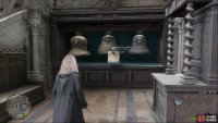 There are some bells beside the Courtyard’s North staircase.