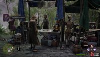 Although he doesn’t offer access to his Hamlet Shop, he does give the Absconder Encounter quest.