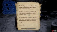 Rowland Oakes’s diary can be found on the floor nearby.
