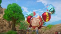 Franky has a powerful fire attacks aptly named Franky Fire Ball.