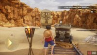 There is one cube location in the Ravine’s first bay with the statue. 
