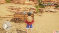 Inspect this abandoned cart to start the battle