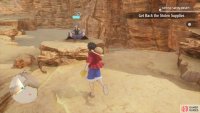 Saien will be sitting on a rock