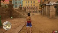 Next to the west-facing steps of the Mausoleum in the Alubarna City.
