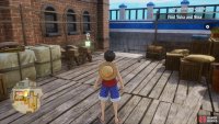 On top of the Scaffolding in the Dock.