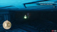 Southwest corner of the final boss Ice Ruins room.
