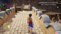 On the broken bridge in Royal Plateau - 1st Level