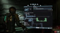 The location of the Tram Repair Room in the southeast of the map.
