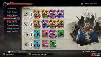 In the Trooper Menu, select “Fuse Troopers”.