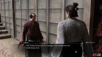 Buy drinks and/or food from the Fukufuku Pub until Ryoma pressures the owner to drink with him - an activity which doesn’t go well.