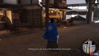 Approach the group of people at the restaurant/bar to start