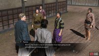 Head east to Sannocho, Rakugai, where you’ll find some Ruffians pestering the foreigner,