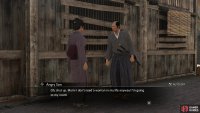 Along the East Umekojicho section of Rakugai you’ll find a “Flustered Mother” arguing with her “Angry Son”,