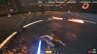 You can parry these ranged attacks to counter them and inflict damage to the boss instead.