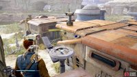 This is what the Ramblers Reach Roof Puzzle looked like before the Jawas move in, blocking the electric pylon off.