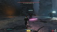 The Mire Terror legendary creature bosses guard one of the Stim Upgrade locations, which you will find occurs a few times on this planet.