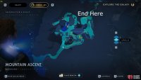 This is the approximate path you will take through the mountain pass Jedi Survivor XP Farm on Koboh.