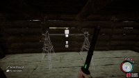 then interact with it to place the sticks.