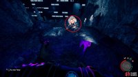 The Shovel can be found at the end of the cave.